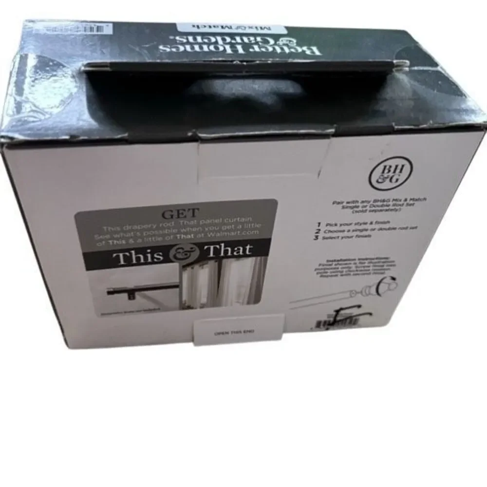 Better Homes & Gardens Pewter Finish Knob Finial Set *New*